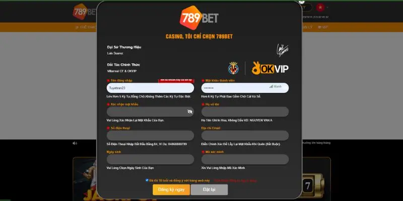 Hướng dẫn nhận khuyến mãi VIP từ nhà cái 789BET